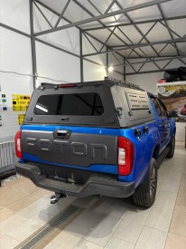 Kунг на кузов Foton G7 2 стекла алюминиевый - фото 3